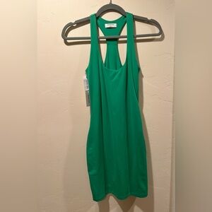 Babaton Green Mini Dress